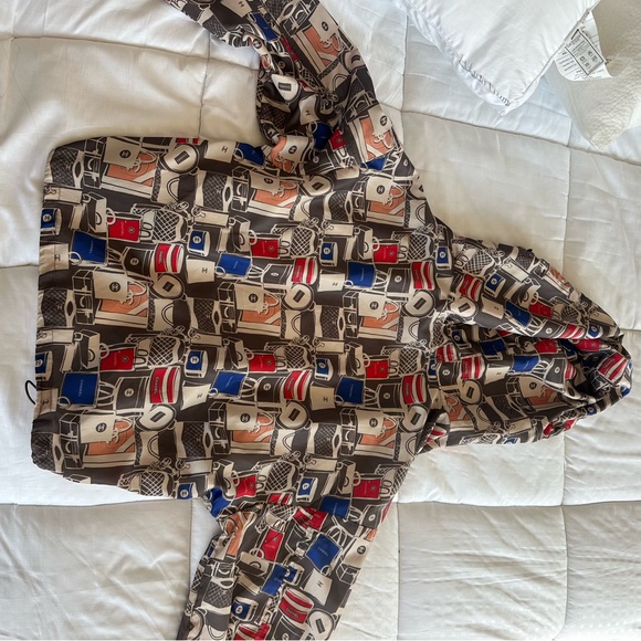 Authentic Chanel Multicolor Hooded Jacket - Picture 6 of 9